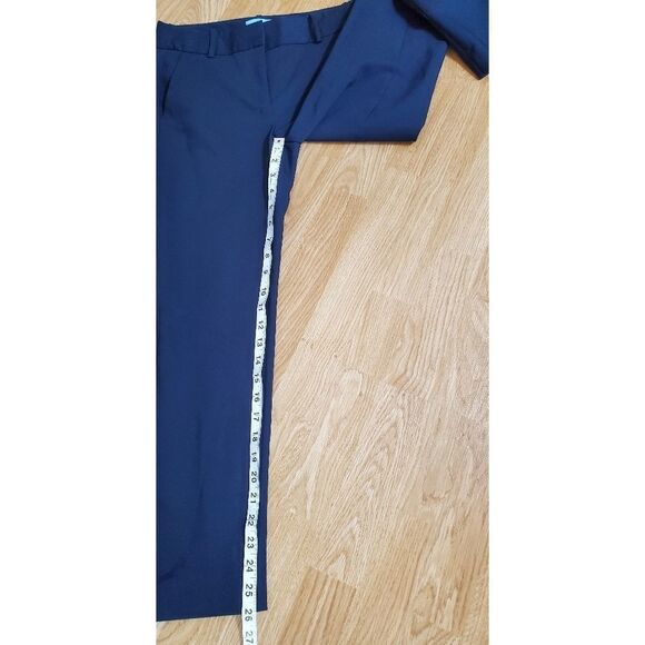 CeCe Stretch Twill Straight-Leg Pants Size 2 - Picture 9 of 12